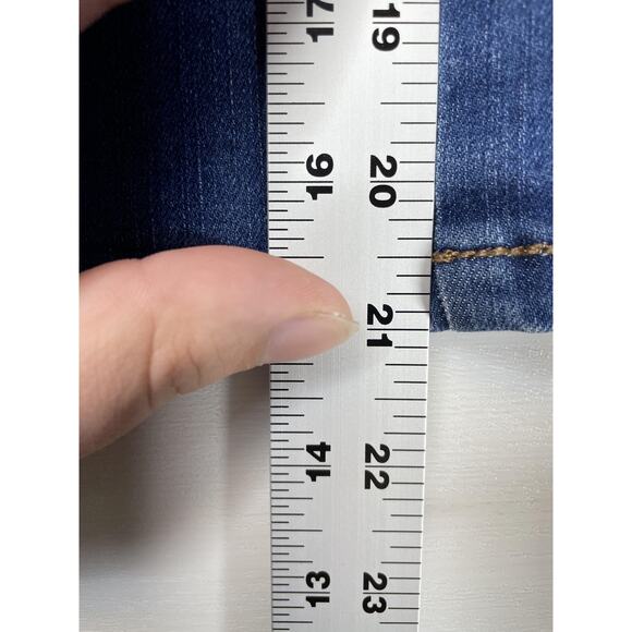 Gloria Vanderbilt Capri Jeans Womens 6 Blue Amanda Stretch All-Around Slimming - Picture 6 of 14